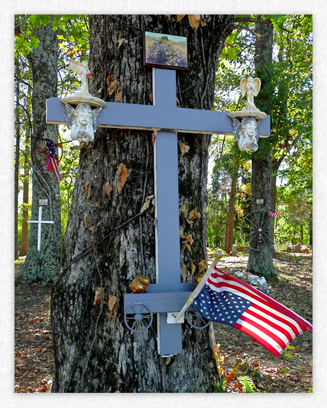 Crosses - Bell View Cemetery - Huntsville, AL.