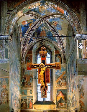 The chapel of the church San Francesco in Arezzo.