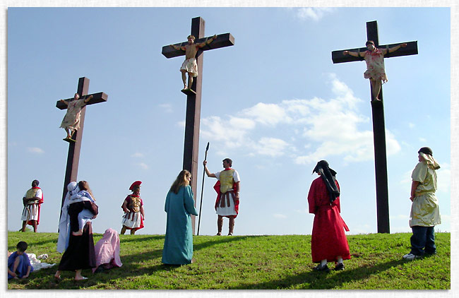 Crucifixion re-enactment - Gadsden, AL.