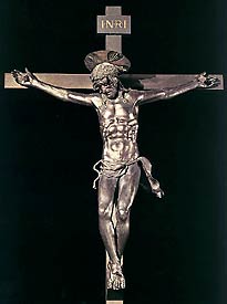 Crucifix by Donatello.