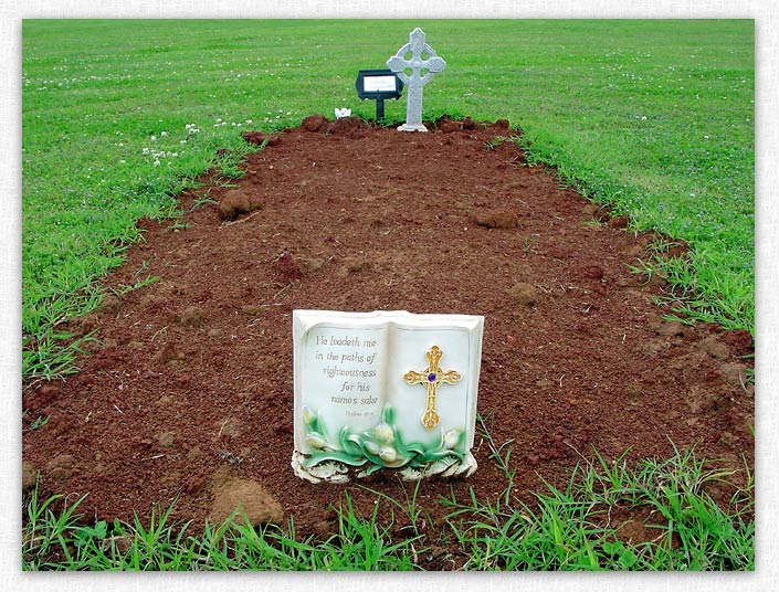 Emma Maude Bussey gravesite.