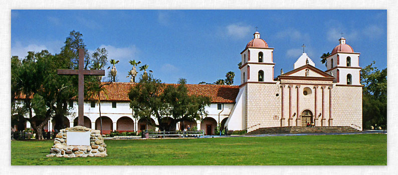 Mission Santa Barbara - photo by George Fikus.