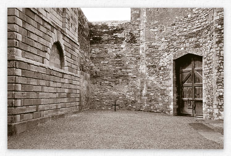 Kilmainham Gaol Cross - photo by Thomas Wright.