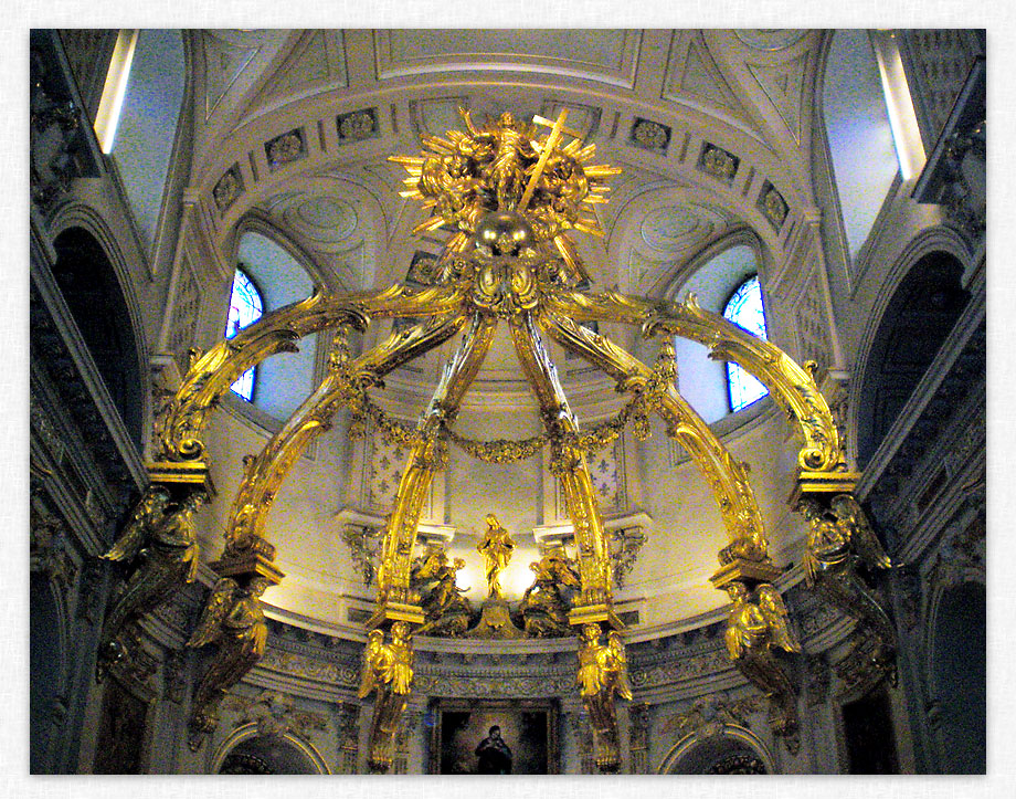 Altar in Basilica-Cathedral of Notre-Dame de Quebec.