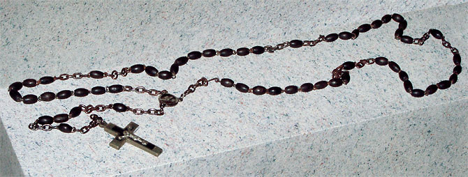 Linus Marlow's Rosary.