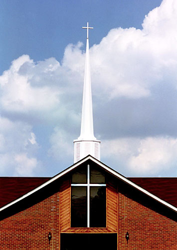 Madison Freewill Baptist Church Steeple.