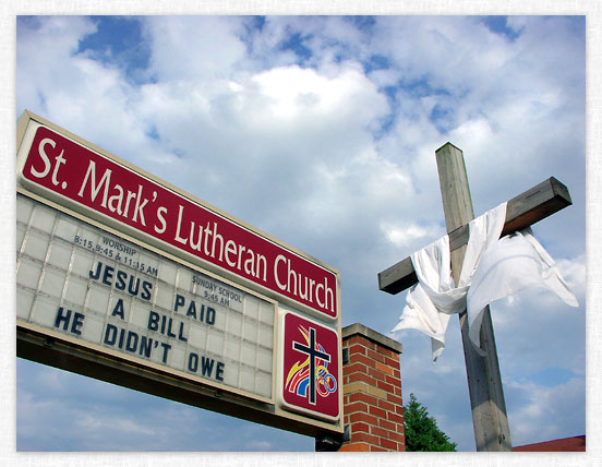 Saint Mark's Lutheran.