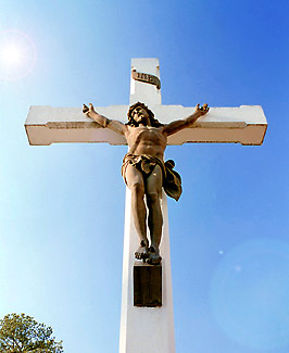 St. Bernard Abbey Cemetery Crucifix - Cullman, Alabama.