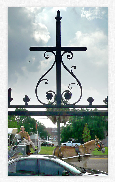 St. Louis Cemetery Cross photo by Eric Shindelbower