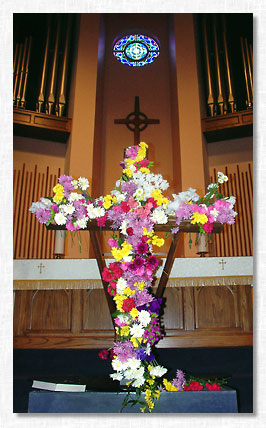The Easter Cross.