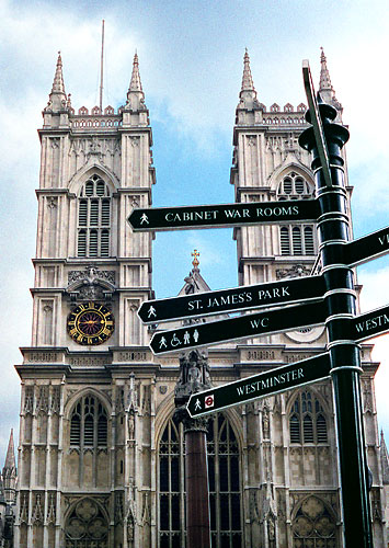 Westminster Abbey - photograph by Thomas J. Wright.