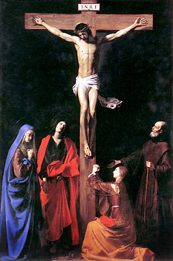 Crucifixion by Nicolas Tournier