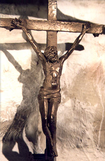 The Crucifix, 1997 - Sculpture by Bill Hopen Studio.