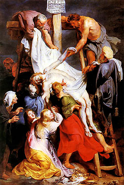 Descent from the Cross by Rubens